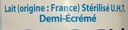 Lait Demi écrémé
