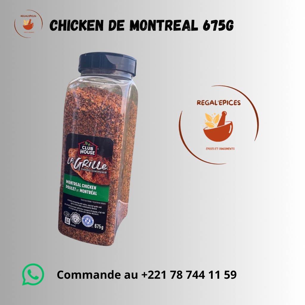 Club House CHICKEN DE MONTREAL 675G