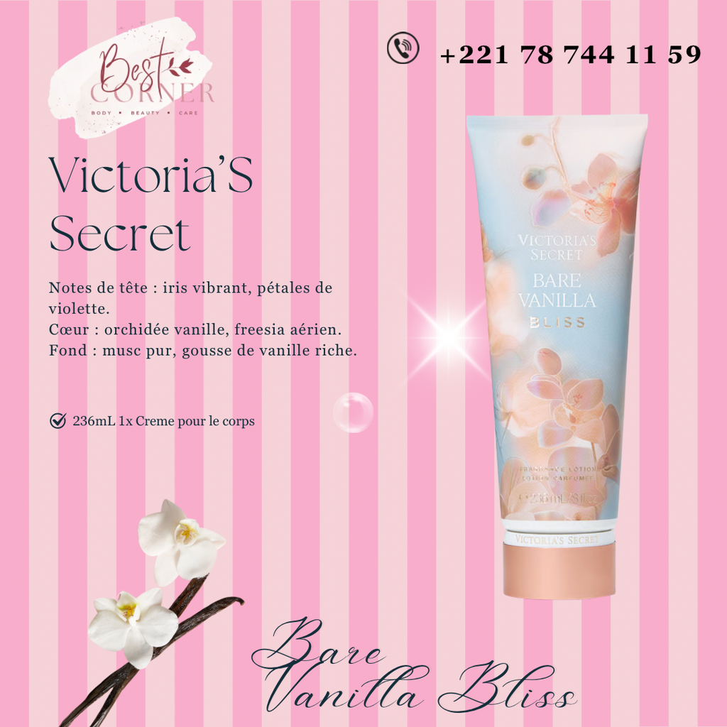 VS BARE VANILLA BLISS CREME 236ML