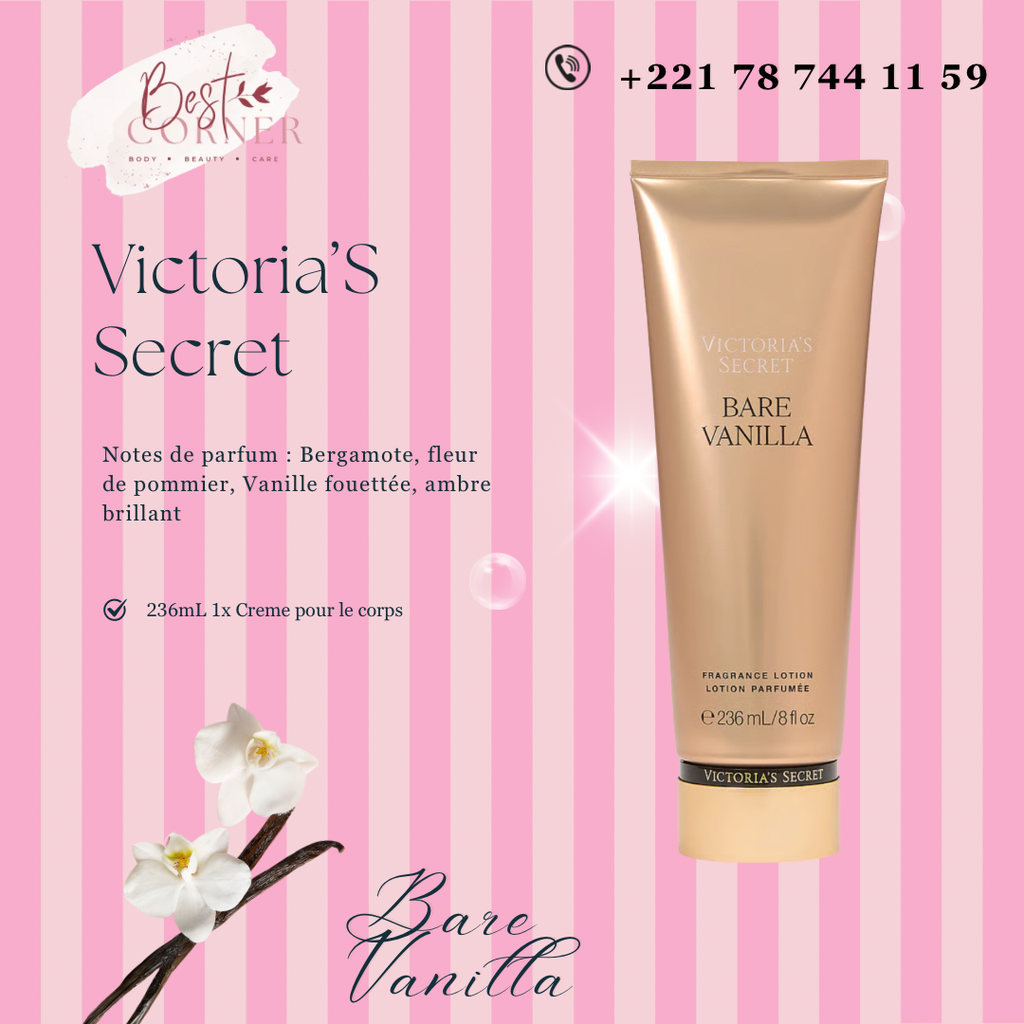 VS BARE VANILLA CREME 236ML