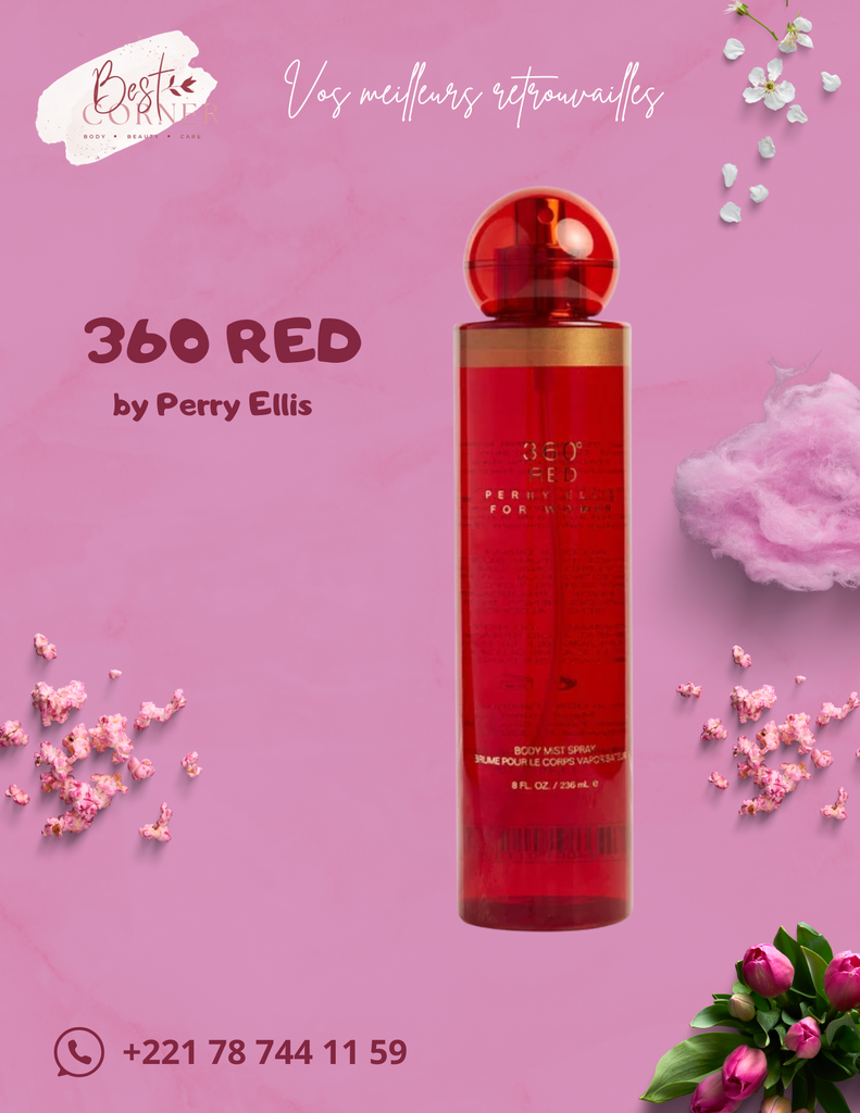 PERRY ELLIS RED 360 BRUME 236ML