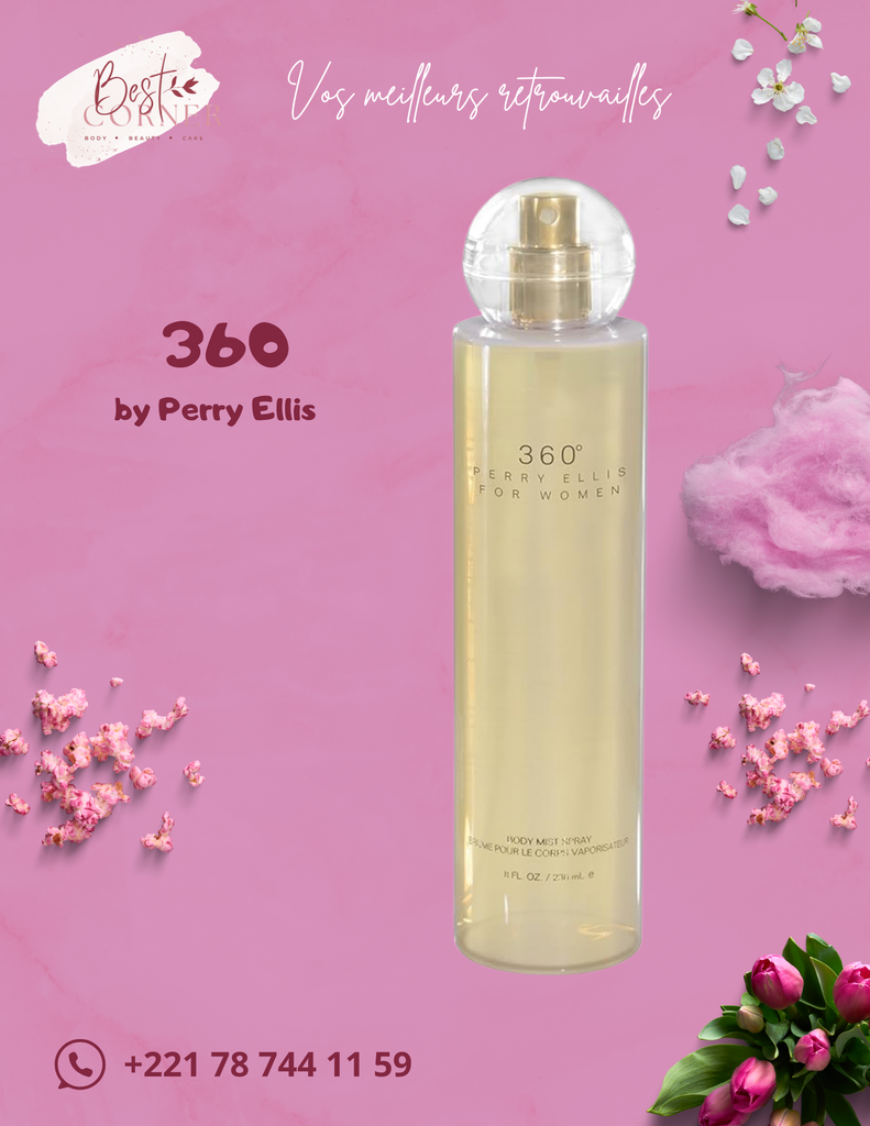 PERRY ELLIS 360 BRUME 236ML