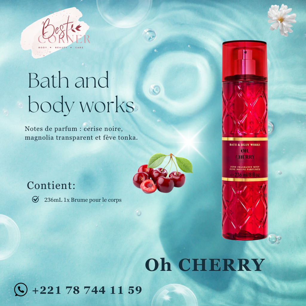 BATH& BW OH CHERRY BRUME 236ML