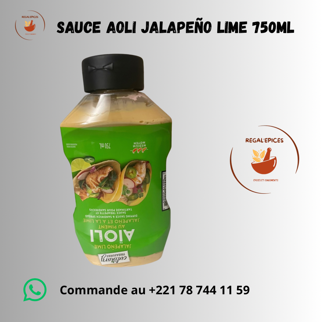 Aïoli Au JALAPEÑO 750ML
