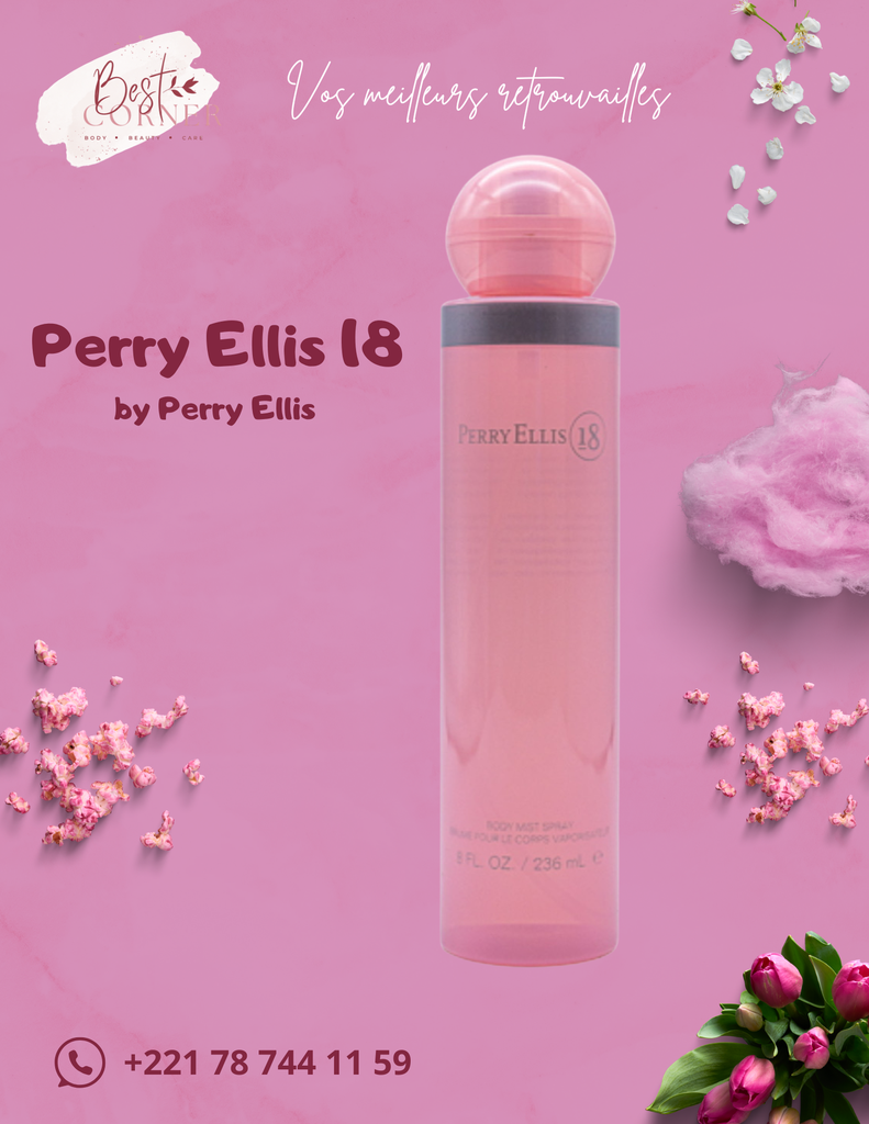 PERRY ELLIS 18 PINK BRUME 236ML