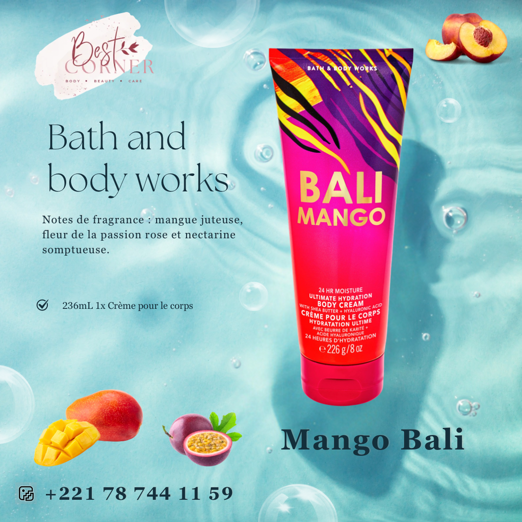 BATH & BW BALI MANGO CREME 226ML