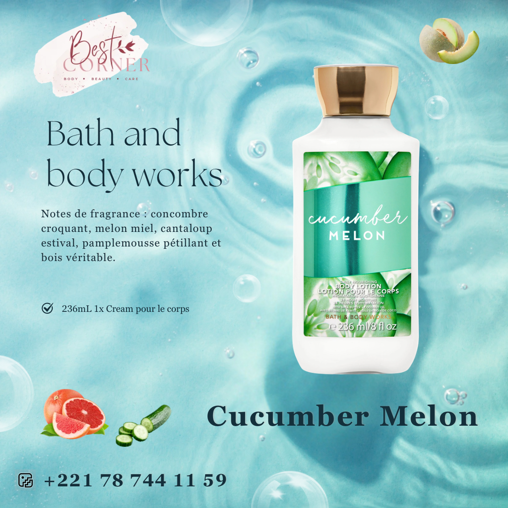 BATH & BW CUCUMBER MELON LOTION 236ML