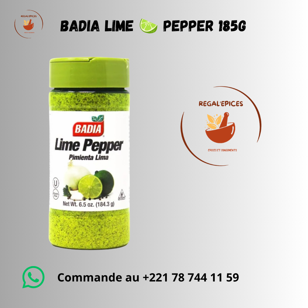 BADIA LIME PEPPER VERT 184,3G
