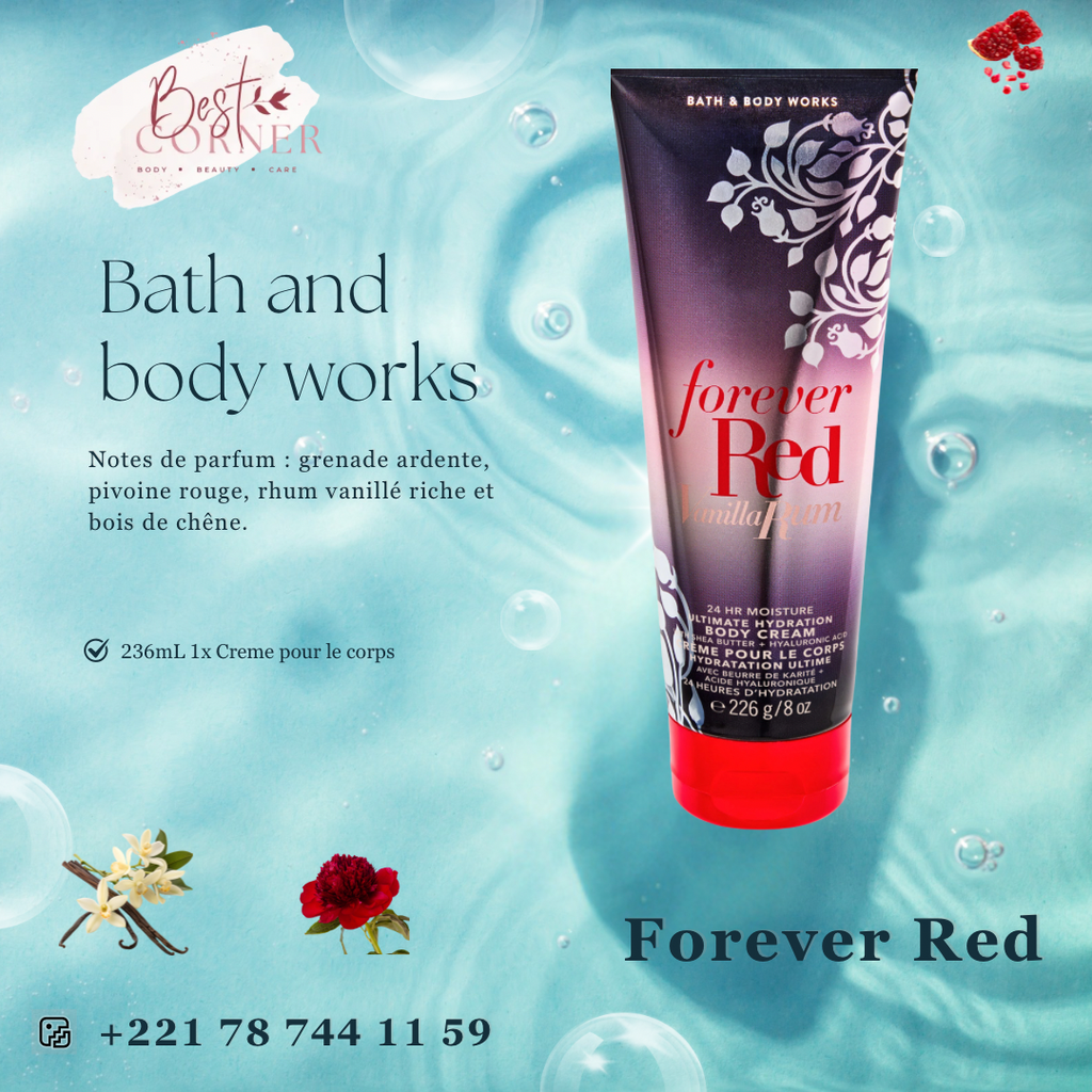 BATH & BW FOREVER RED CREME 226ML