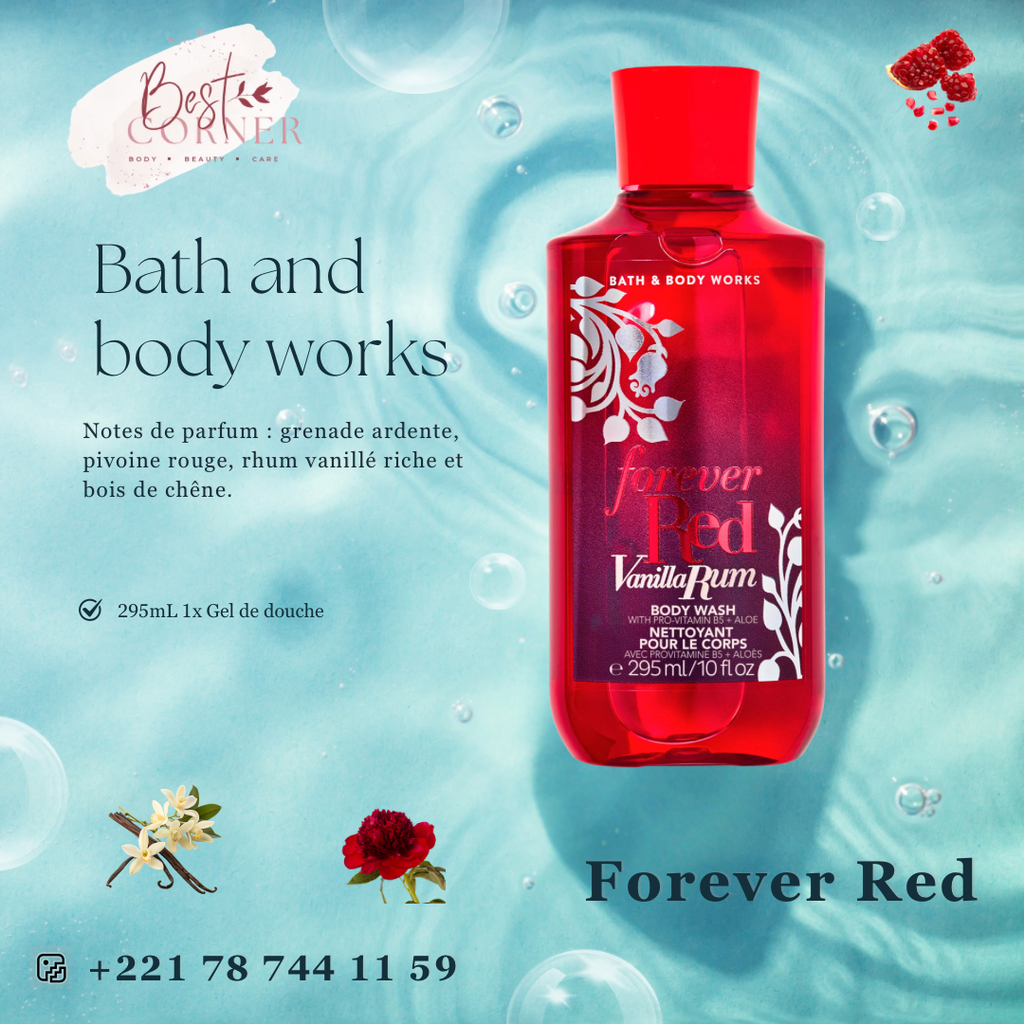 BATH & BW FOREVER RED GEL DE DOUCHE 295ML