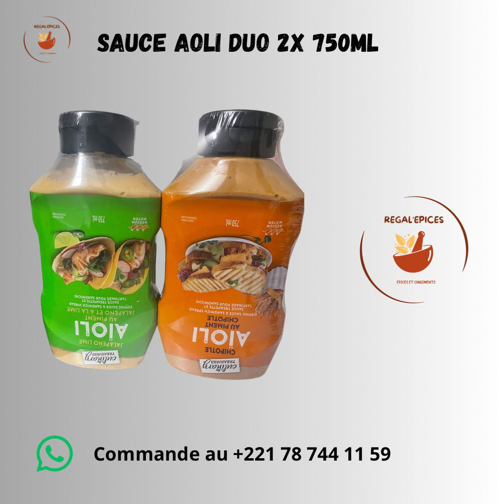 Duo Sauce Aioli 750ml