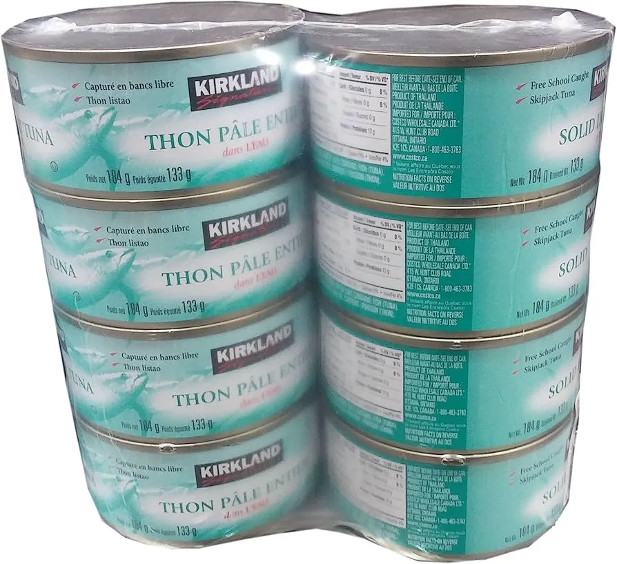 Thon entier 184g Pack X6