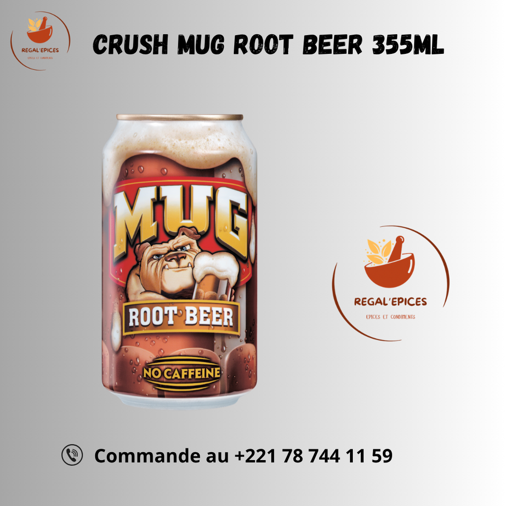Crush Root Beer 455ml