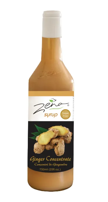 Sirop Ginger sans sucre Zena 750ml