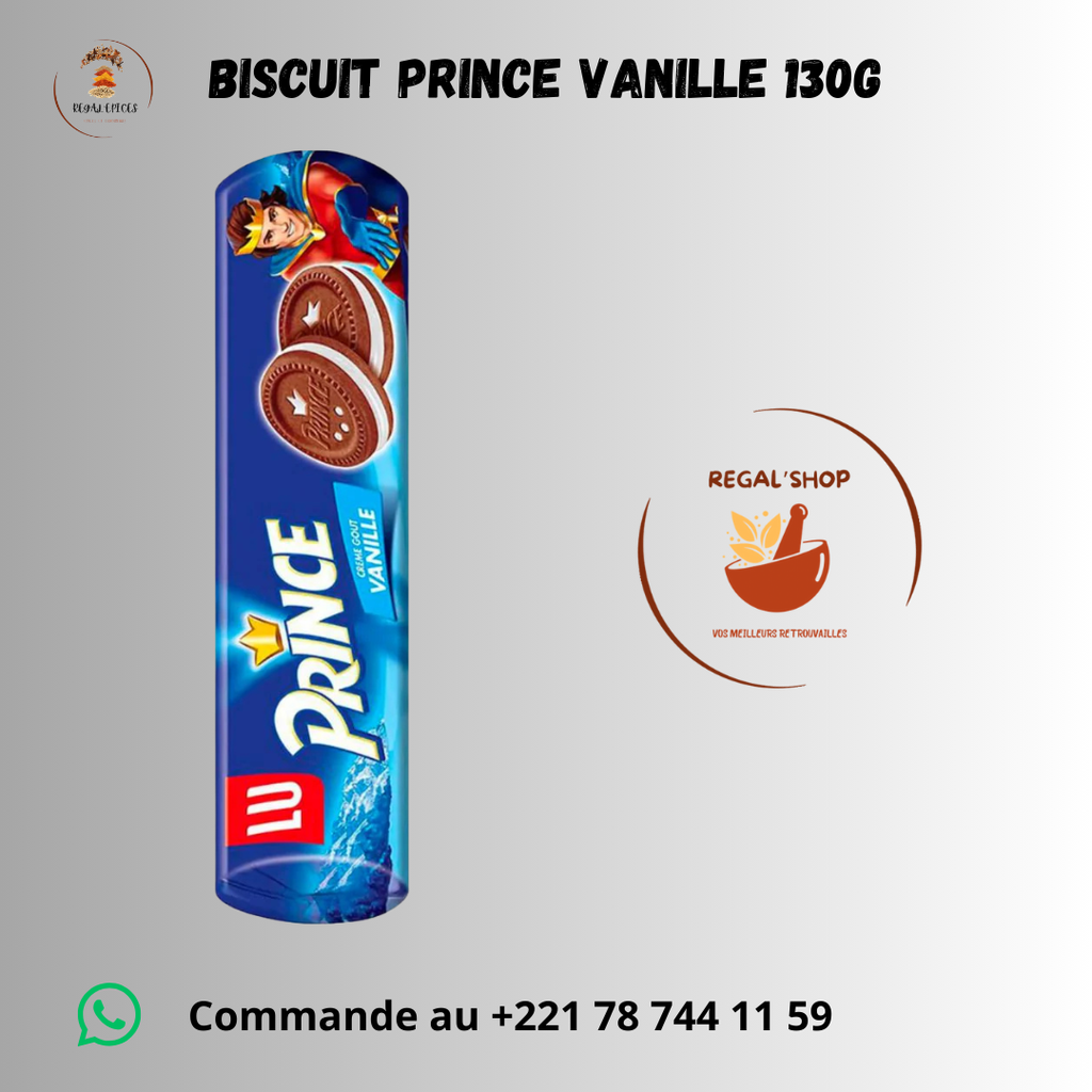 Prince Creme Vanille 130g