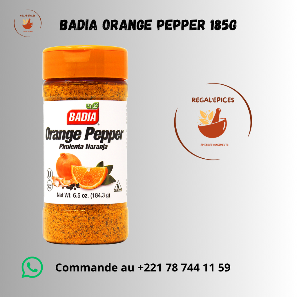 BADIA Orange Pepper 184,3g