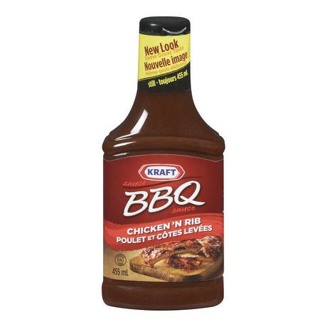 Kraft BBQ Sauce Chicken & Rib 455ml