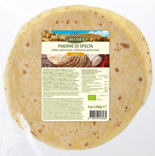Tortilla 25cm x6