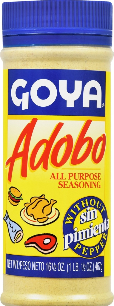 GOYA Adobo All Purpose Seasoning Without Pepper 467g