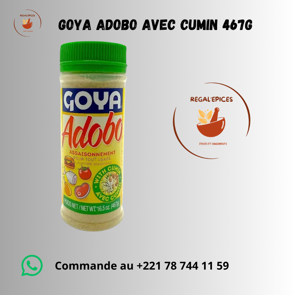 Goya Goya Seasoning avec cumin 467g