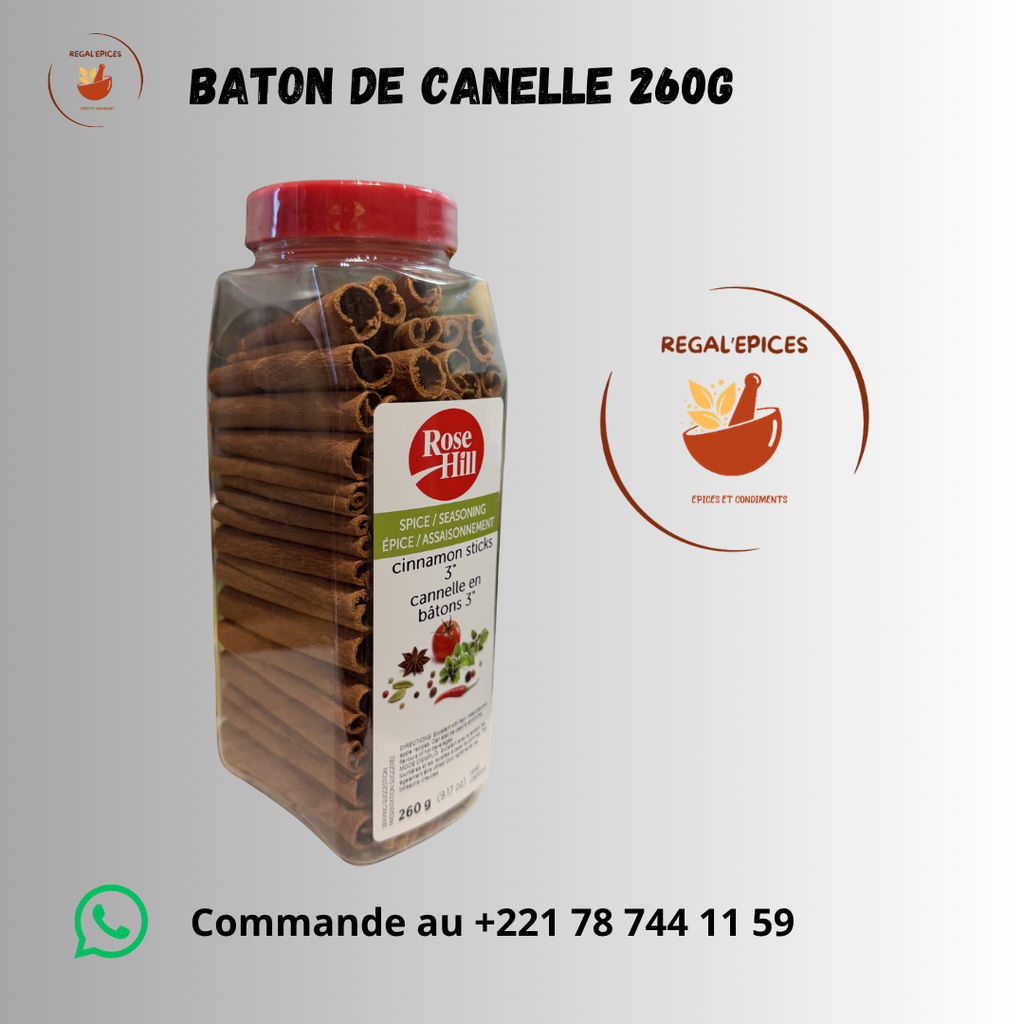 Rose Hill Baton de canelle 220g