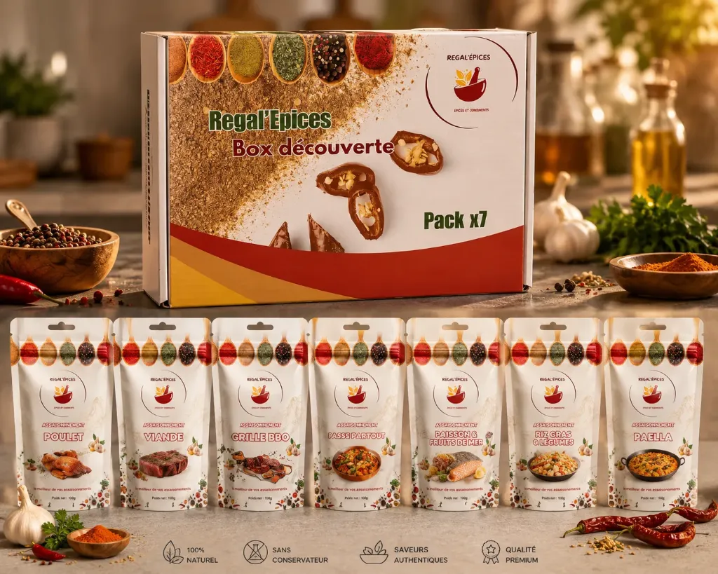 REGALEPICES Box Decouvertes X7