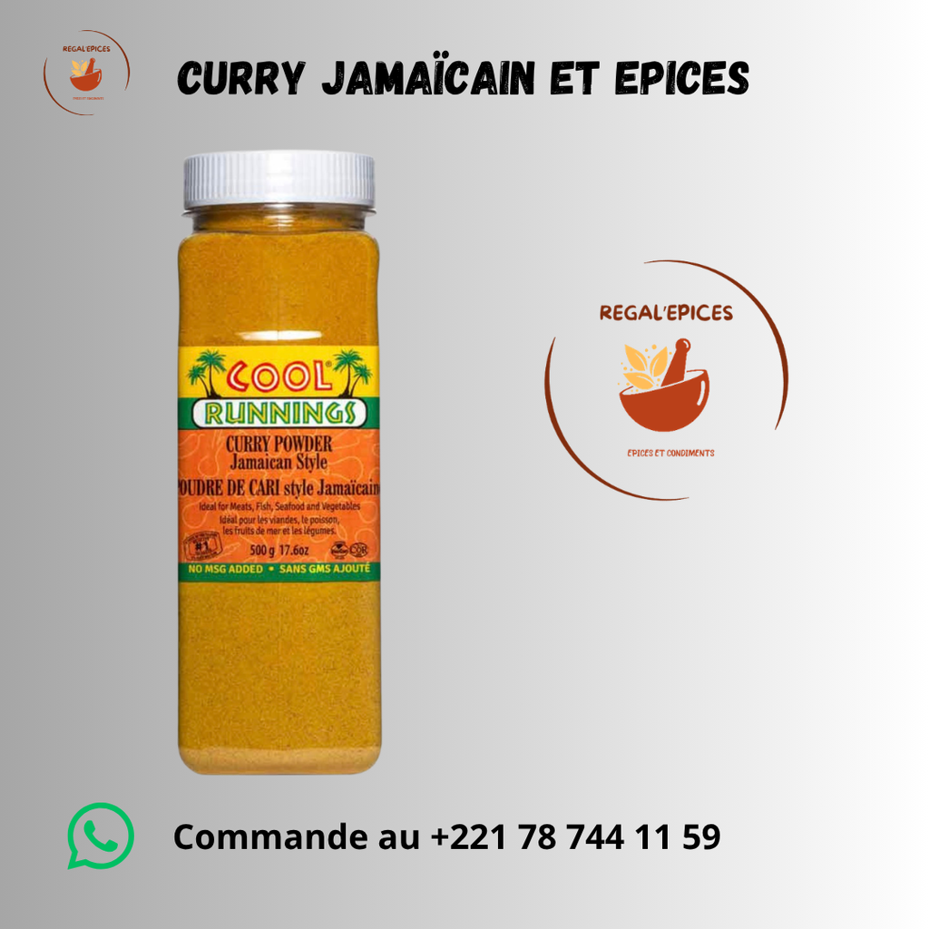 Cool running Curry de Jamaïque 500g
