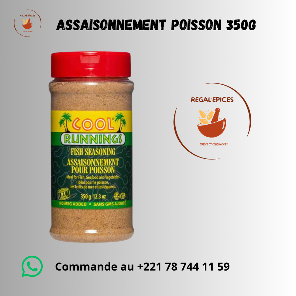 Cool Running Assaisonnement Poisson 350g