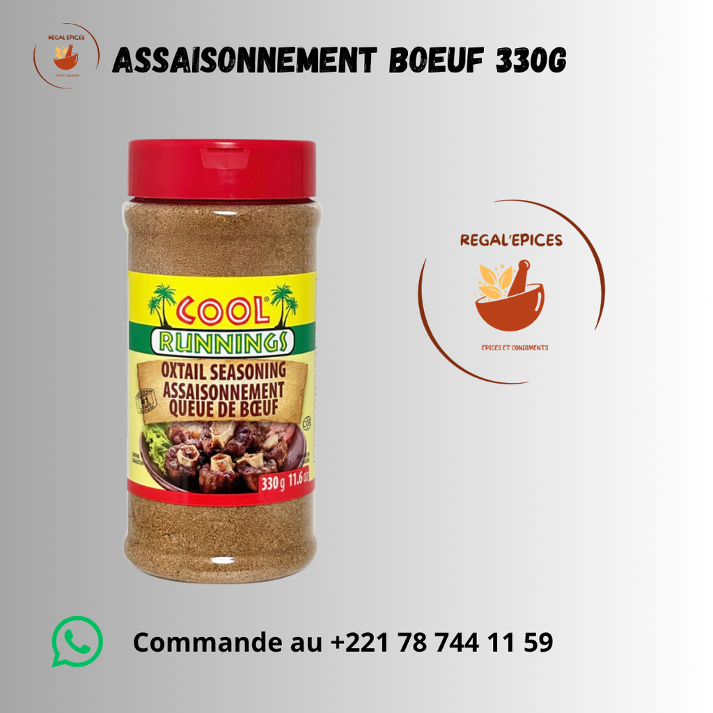 Cool Running Assaisonnement Queue de Boeuf 330g