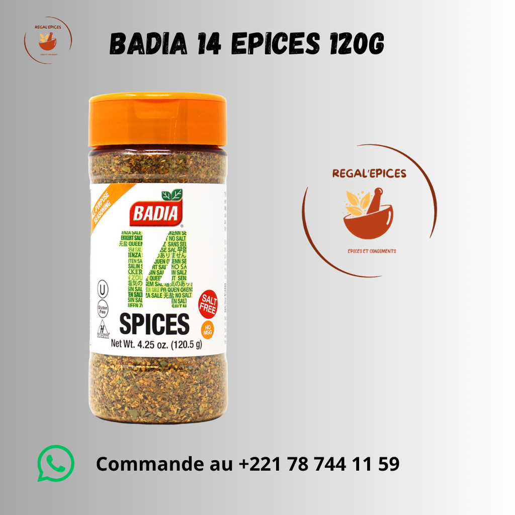 BADIA 14 EPICES 120,5G
