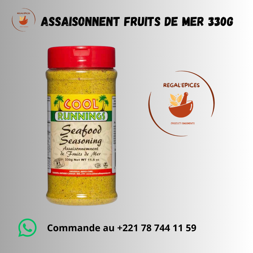 Cool Running Assaisonnement Fruits de mer 330g