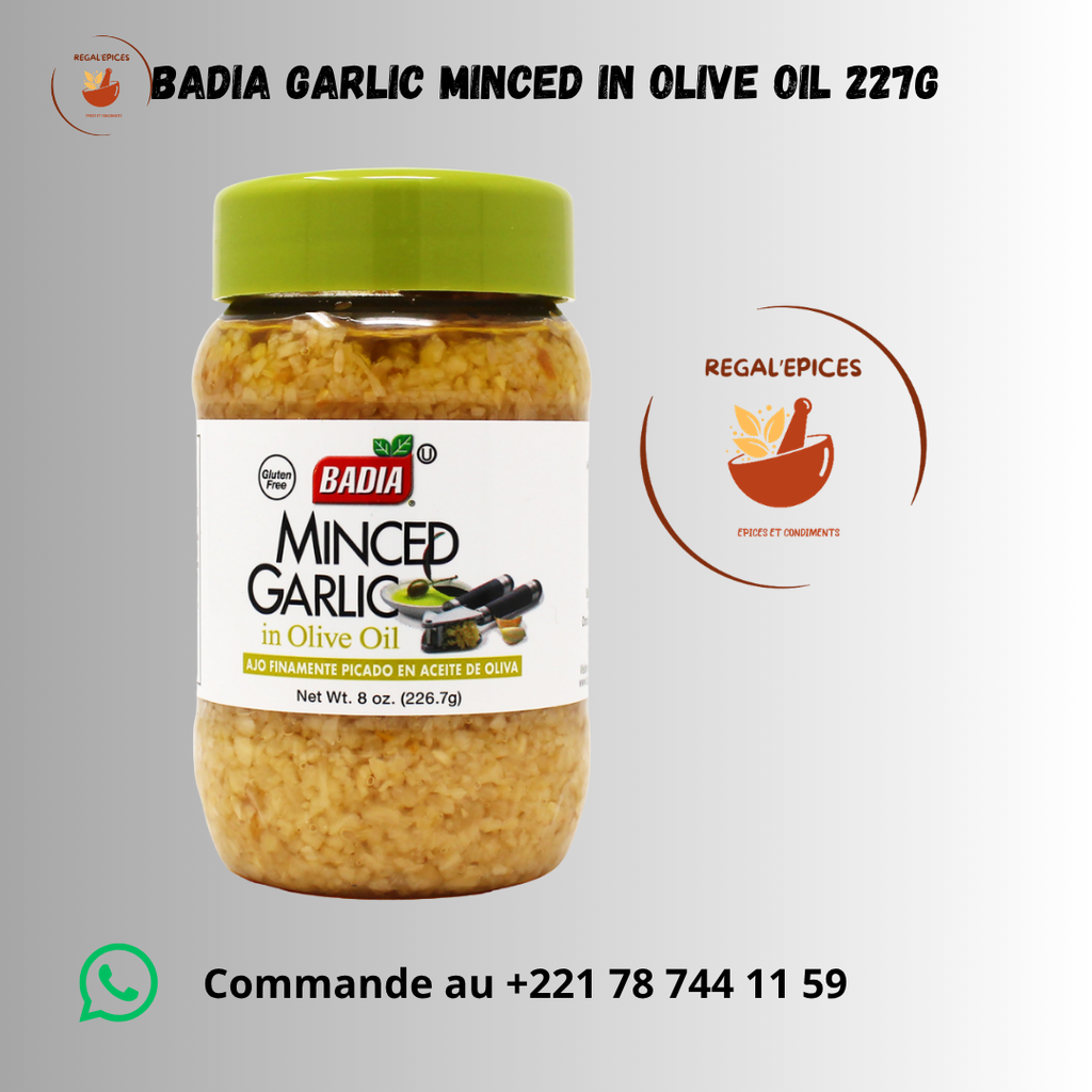 BADIA AIL AVEC HUILE OLIVE 226,7G