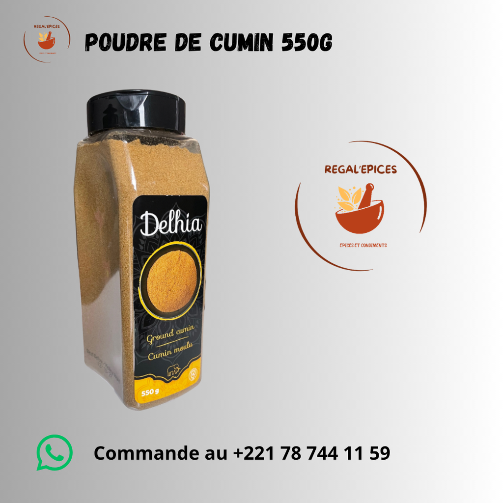 CUMIN DELHIA 550G