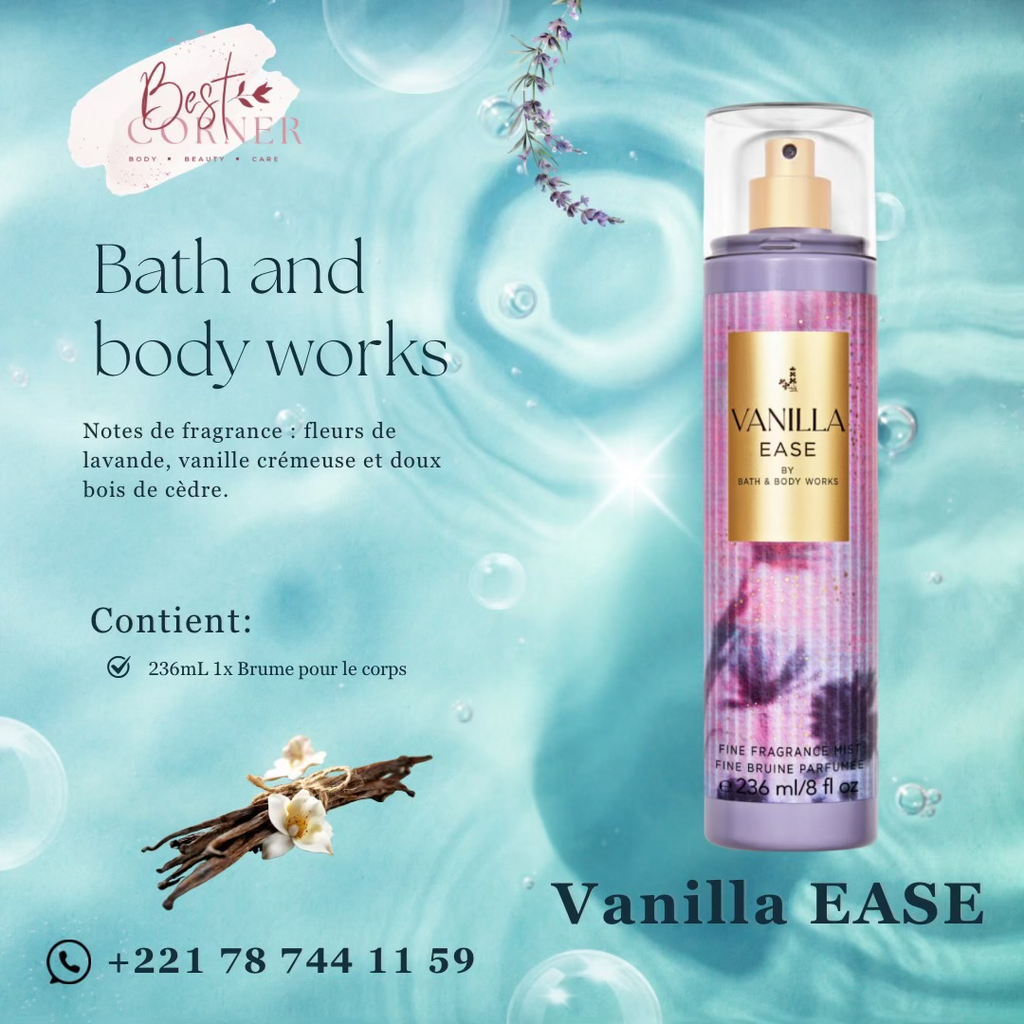 BATH& BW VANILLA EASE BRUME  236ml