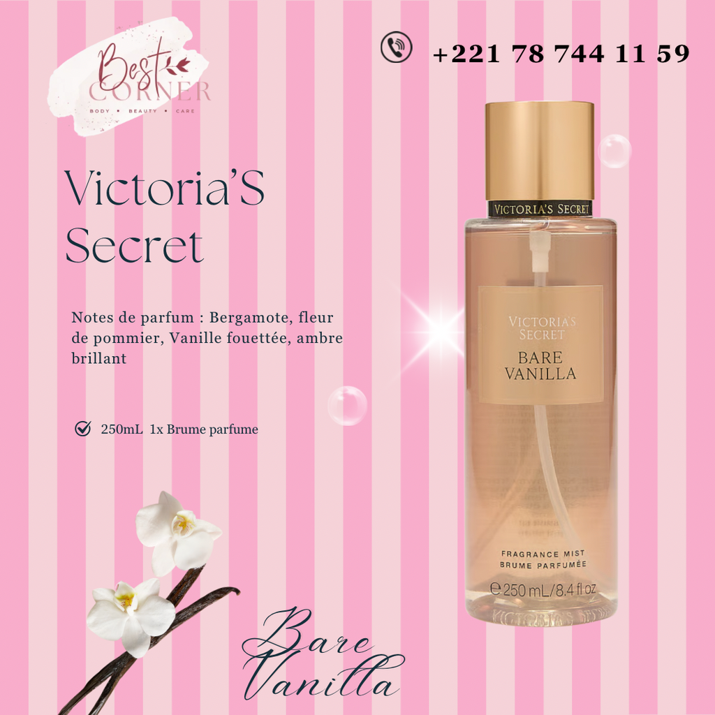 VS BARE VANILLA BRUME 250ML